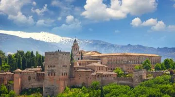 vista de la alhambra en granada