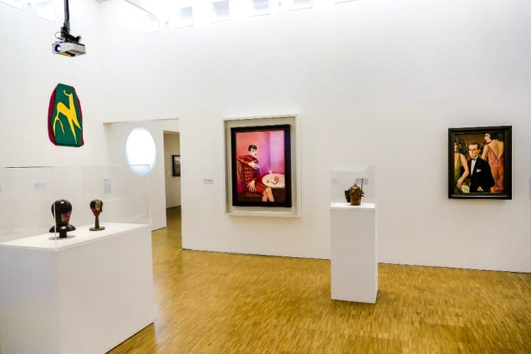 Interior del Museo Pompidou de París