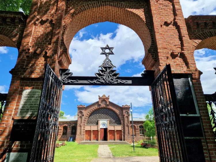 Sinagoga cementerio judio Lodz