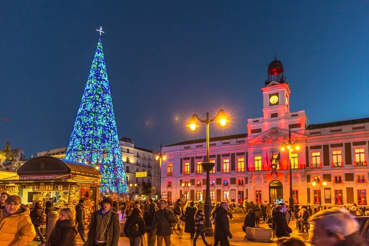 Madrid en Navidad