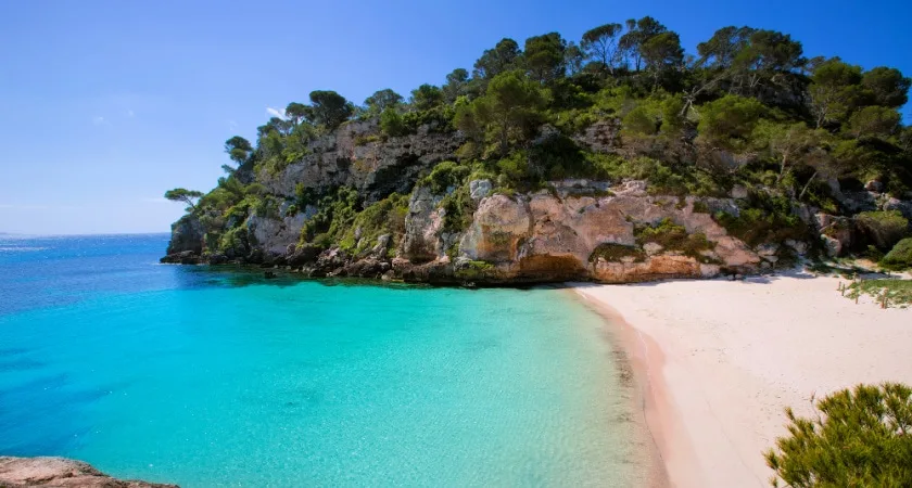 Calas de Menorca Baleares