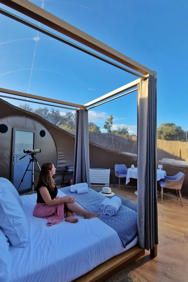 Dormir bajo las estrellas