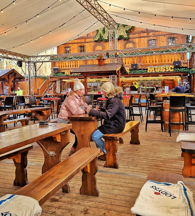 Parque Kinnekswiss Luxemburgo en Navidad