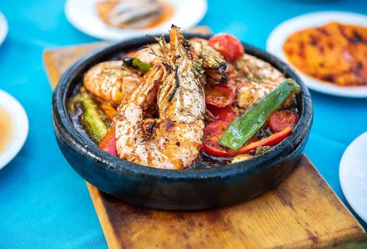 Plato tipico de Mykonos