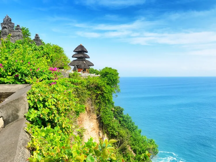 Uluwatu temple in Bali