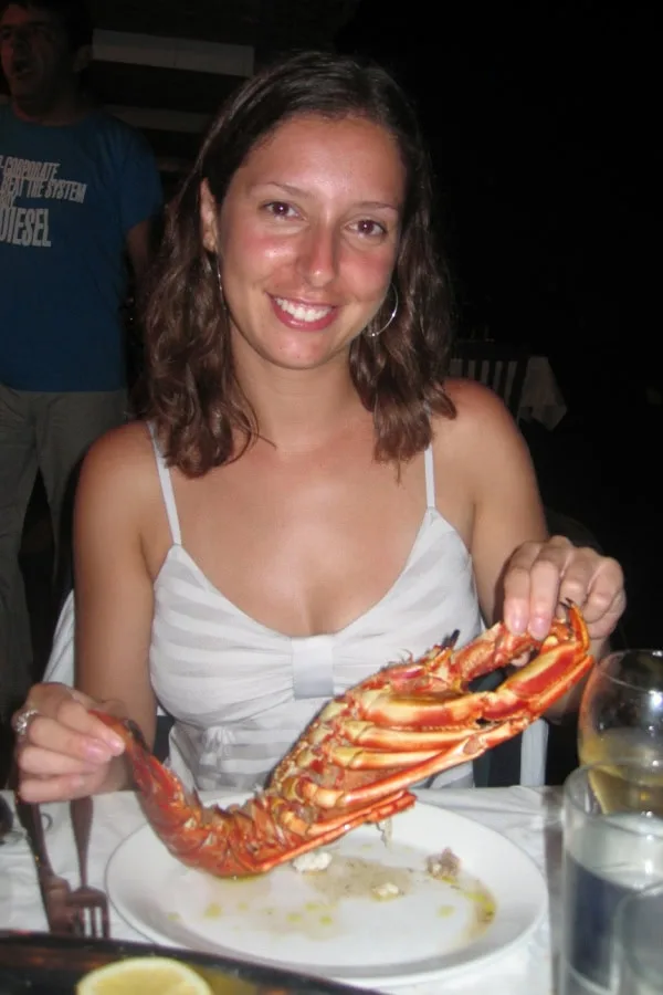 restaurante Mykonos langosta