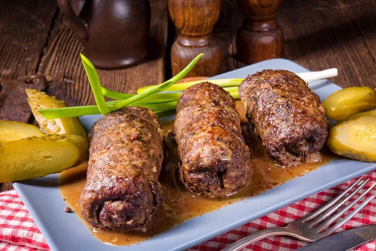 Rouladen German dishes