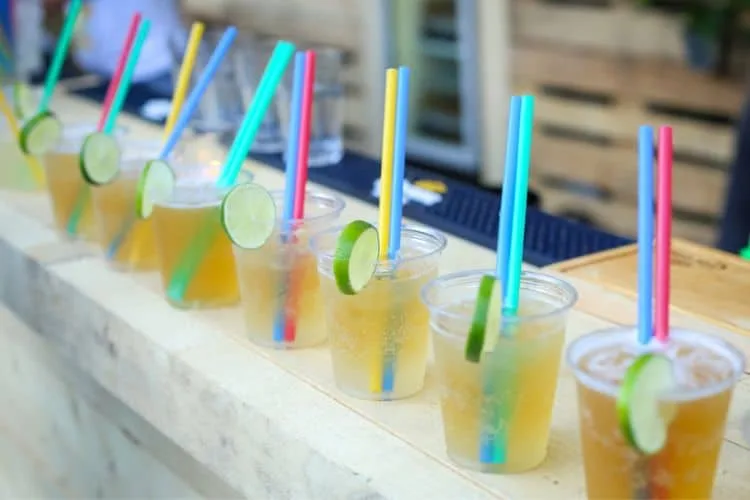 Corona cocktails in Zagreb Croatia