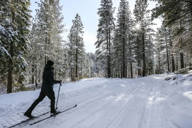 Cross Country Skiing near Truckee California