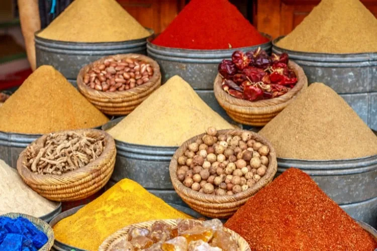 Especias tipicas que comprar en Marrakech