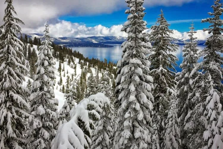 Lake Tahoe in Winter