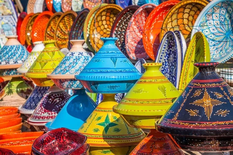 Tagines y ceramicas que comprar en Marrrakech