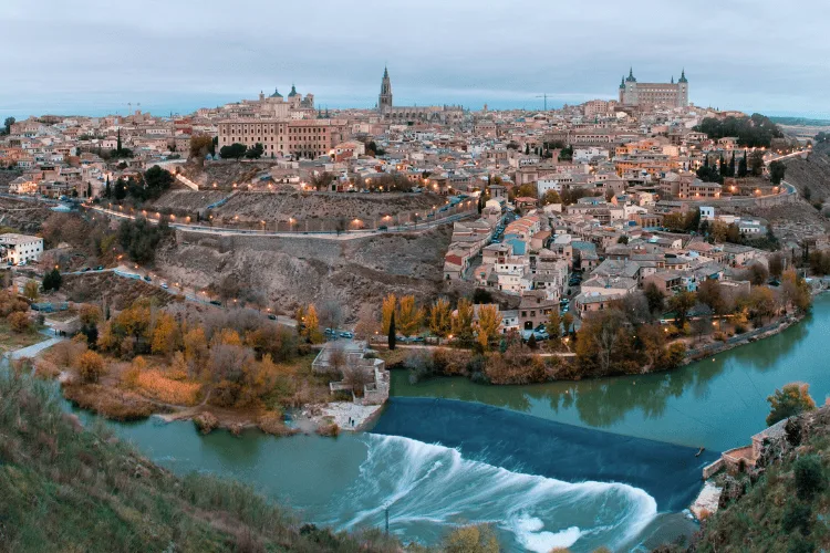 Vistas de Toledo desde el mirador