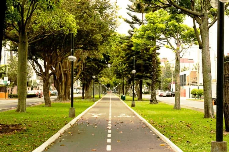 Ciclovia en Lima Peru