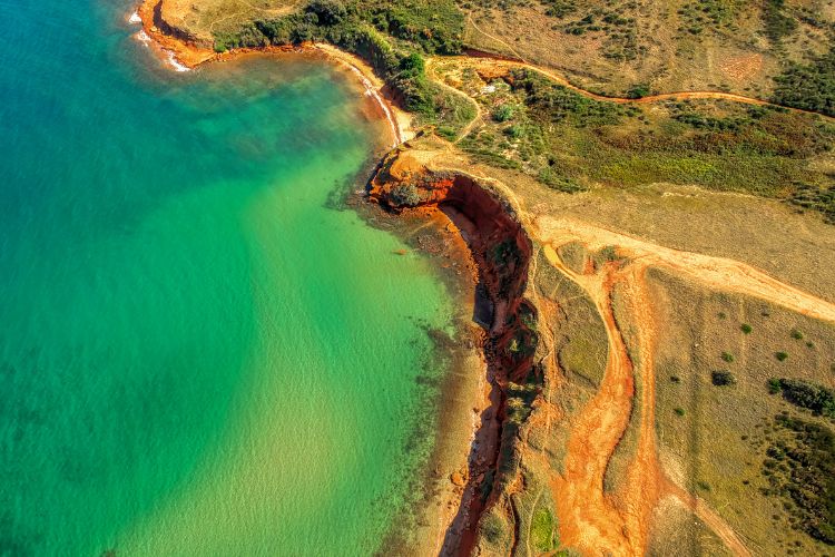 Duboka Draga beach is the perfect sandy beach near Zadar to visit