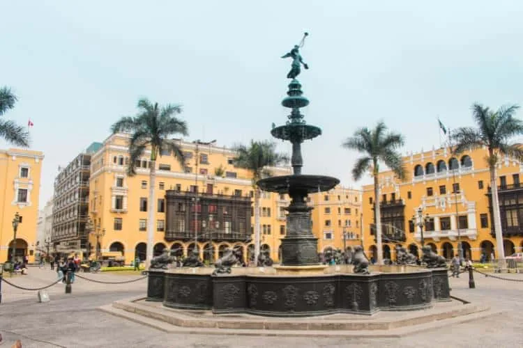 El Centro Historico de Lima es uno de los mejores lugares que visitar