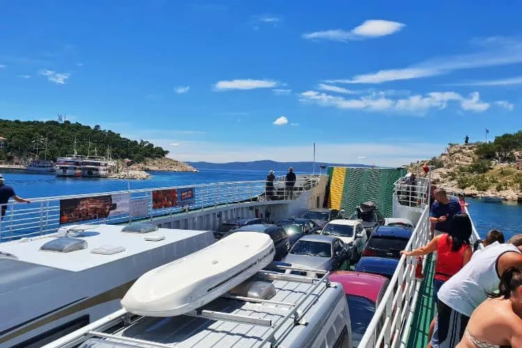 Ferry to the best islands near Dubrovnik Croatia