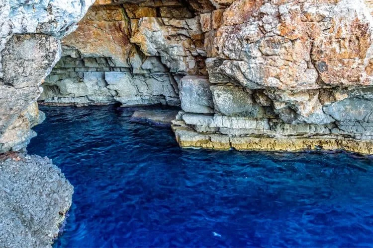 Odysseus Cave on Mljet