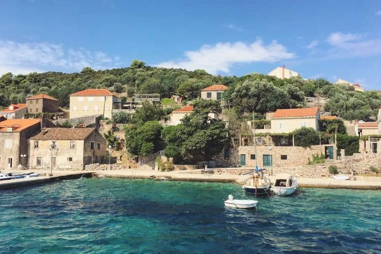 Village in Sipan Island
