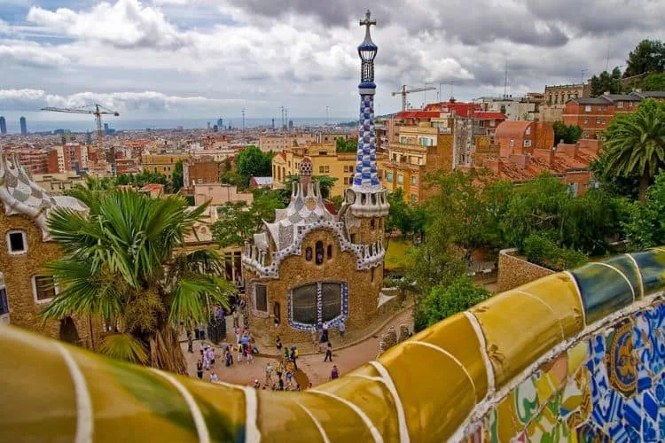 Parque Guell en Barcelona