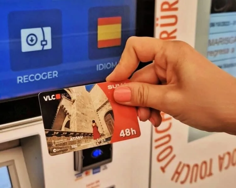 Tarjeta turistica Valencia