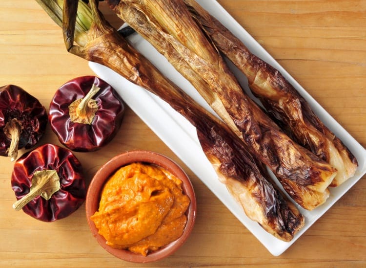 Calcots tipicos de Cataluna