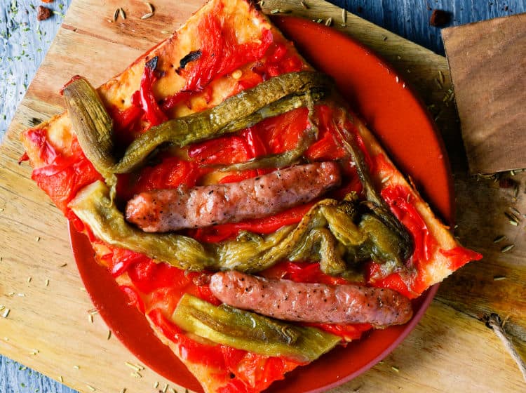 Coca catalana tipica de Barcelona