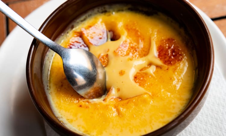 crema catalana tipica de Barcelona