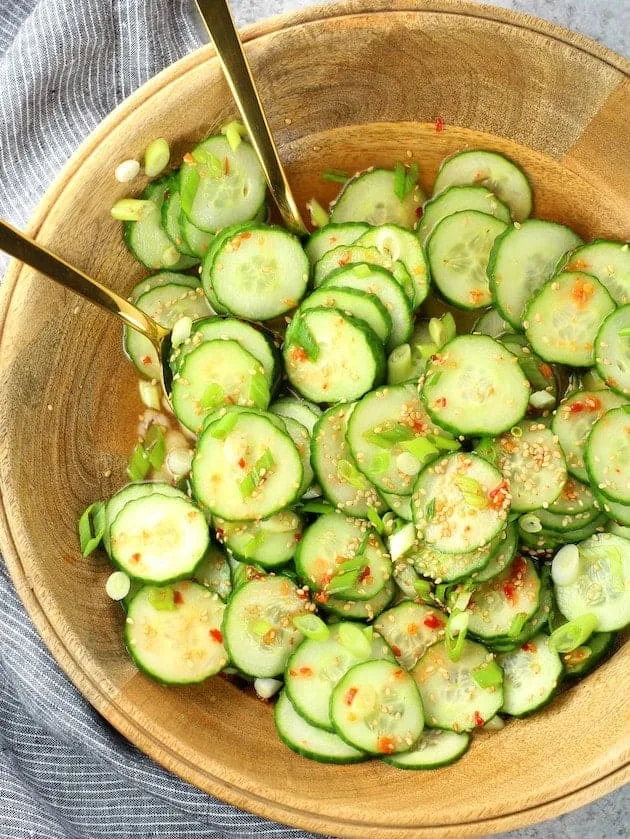 Asian Cucumber Salad Recipe