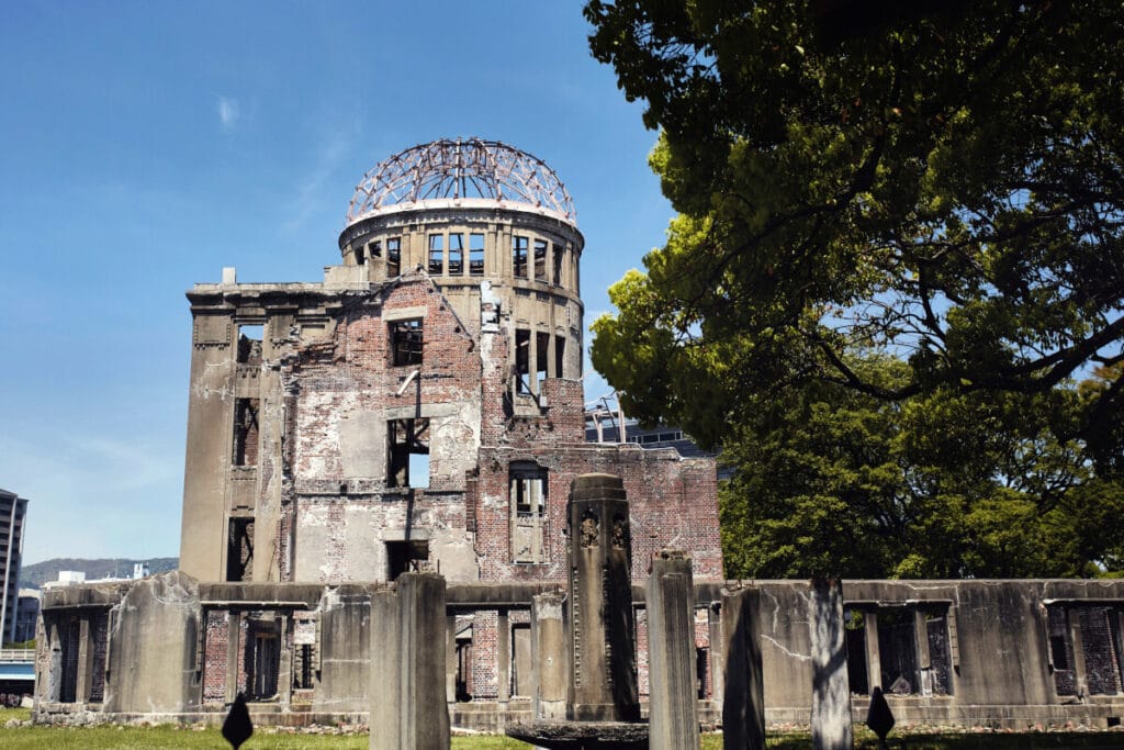 Hiroshima from Kyoto by train