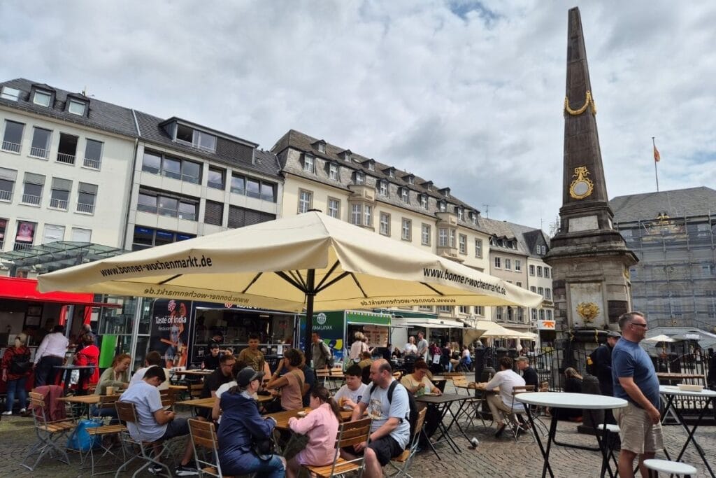 Plaza del Mercado Bonn Alemania 1024x683
